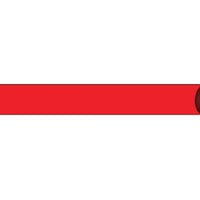 PIPEMARKER PRECOILED, BLANK RED, FITS 1 1/8"-2 3/8" PIPE