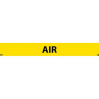 PIPEMARKER, PS VINYL, AIR, 1X9  1/2" CAP HEIGHT