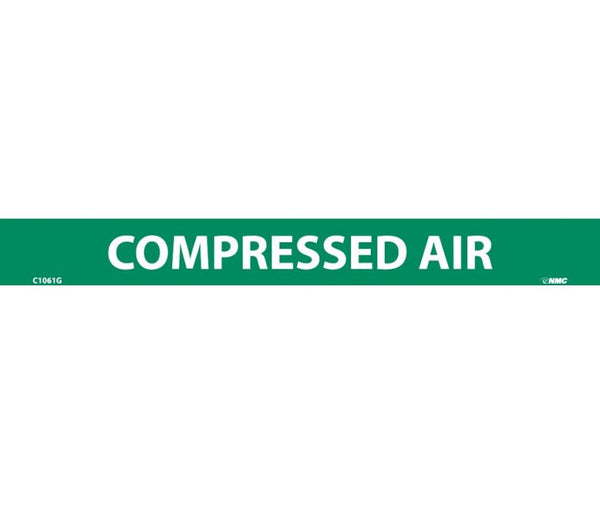 PIPEMARKER, PS VINYL, COMPRESSED AIR, 1X9  1/2