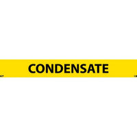 PIPEMARKER, PS VINYL, CONDENSATE, 1X9  1/2" CAP HEIGHT