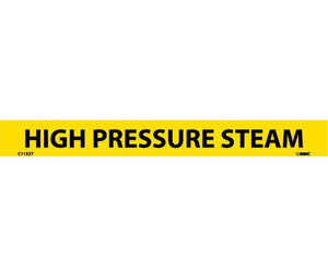 PIPEMARKER, PS VINYL, HIGH PRESSURE STEAM, 1/18 7