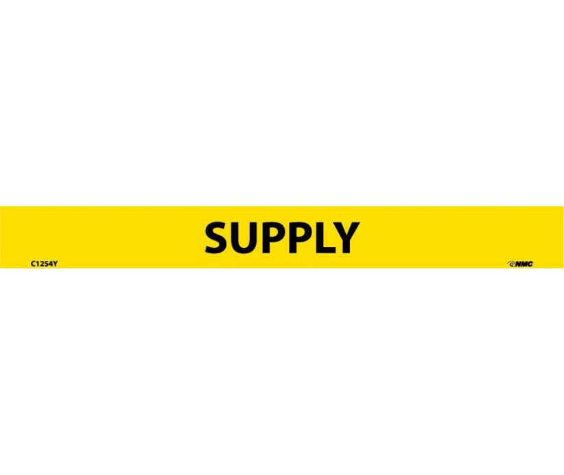 PIPEMARKER, PS VINYL, SUPPLY, 1X9  1/2