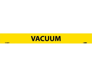 PIPEMARKER, PS VINYL, VACUUM, 1X9  1/2" CAP HEIGHT
