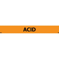 PIPEMARKER, ACID, 1X9, 1/2  LETTER,  PS VINYL