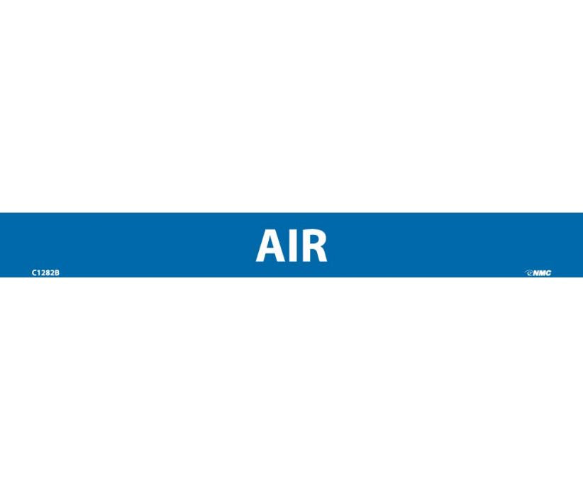 PIPEMARKER,AIR, 1X9, 1/2  LETTER,  PS VINYL