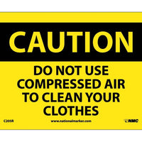 CAUTION, DO NOT USE COMPRESSED AIR TO CLEAN YOUR. . ., 7X10, RIGID PLASTIC