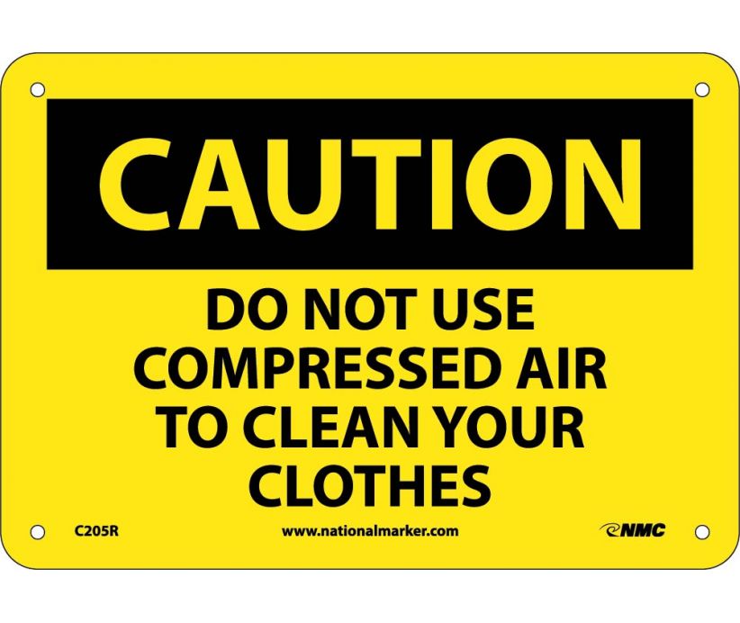 CAUTION, DO NOT USE COMPRESSED AIR TO CLEAN YOUR. . ., 7X10, RIGID PLASTIC