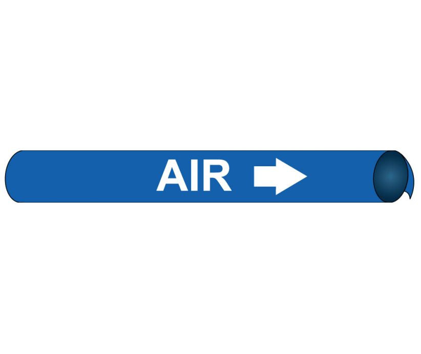 PIPEMARKER PRECOILED, AIR W/B, FITS 2 1/2