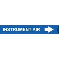 PIPEMARKER PRECOILED, INSTRUMENT AIR W/B, FITS 2 1/2"-3 1/4" PIPE