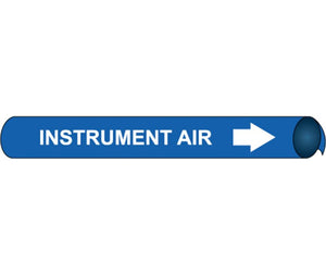 PIPEMARKER PRECOILED, INSTRUMENT AIR W/B, FITS 2 1/2"-3 1/4" PIPE