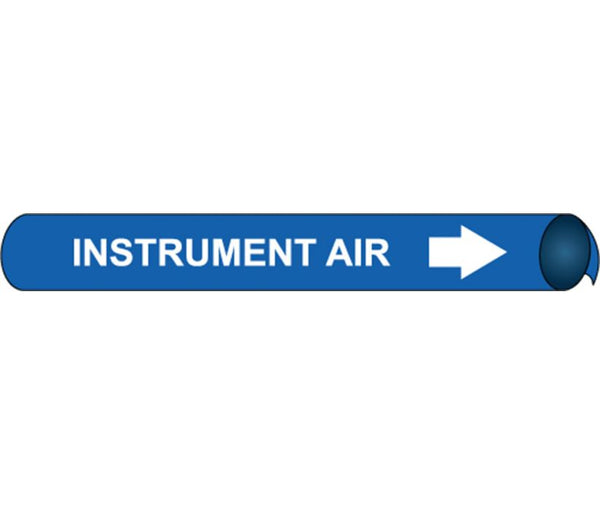 PIPEMARKER PRECOILED, INSTRUMENT AIR W/B, FITS 2 1/2
