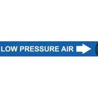 PIPEMARKER PRECOILED, LOW PRESSURE CONDENSATE B/Y, FITS 2 1/2"-3 1/4" PIPE