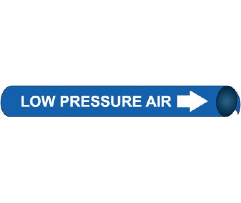 PIPEMARKER PRECOILED, LOW PRESSURE CONDENSATE B/Y, FITS 2 1/2