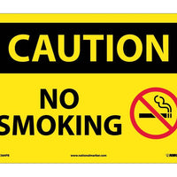 CAUTION, NO SMOKING, GRAPHIC, 10X14, PS VINYL