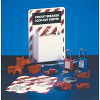 LOCKOUT CENTER, CIRCUIT BREAKER, EQUIPPED