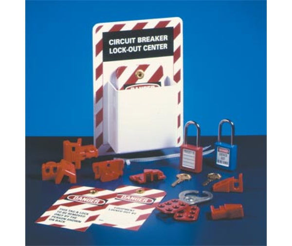 LOCKOUT CENTER, CIRCUIT BREAKER, EQUIPPED
