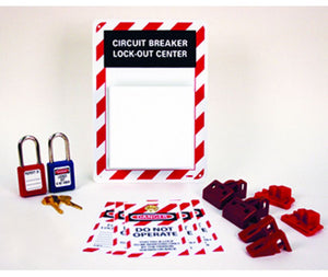 LOCKOUT CENTER, CIRCUIT BREAKER, EQUIPPED