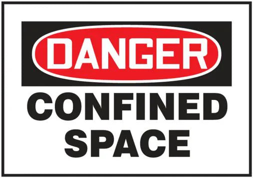 Danger Confined Space 7