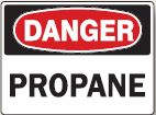 Danger Propane Signs | D-6091