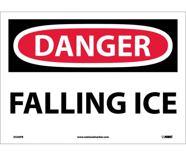 DANGER, FALLING ICE, 10X14, PS VINYL