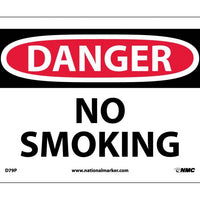 DANGER, NO SMOKING, 7X10, PS VINYL