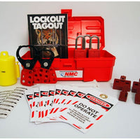 ELECTRICAL LOCKOUT KIT, 12" TOOL BOX WITH CONTENTS