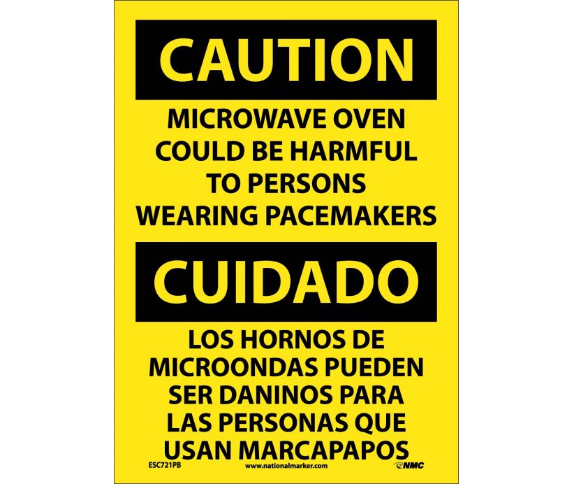 Caution Microwave Oven English/Spanish 14