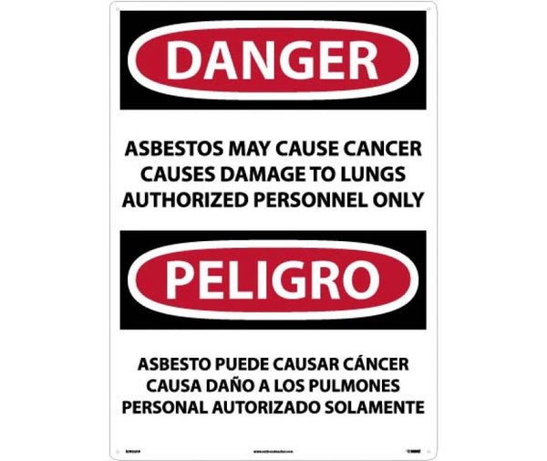 Danger Asbestos And Cancer English/Spanish 28