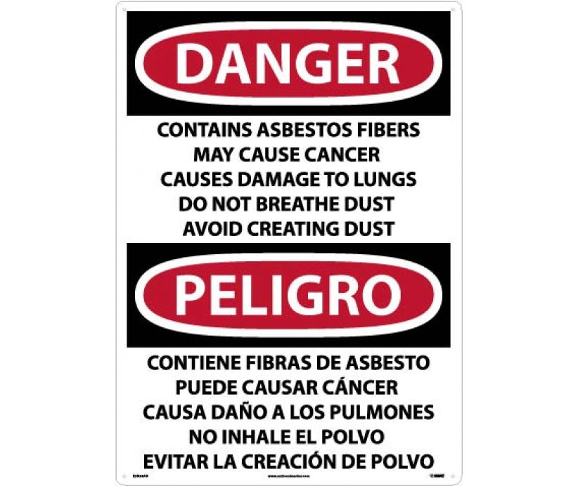 Danger Asbestos And Cancer English/Spanish 28
