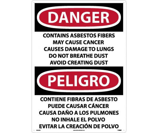 Danger Asbestos And Cancer English/Spanish 28