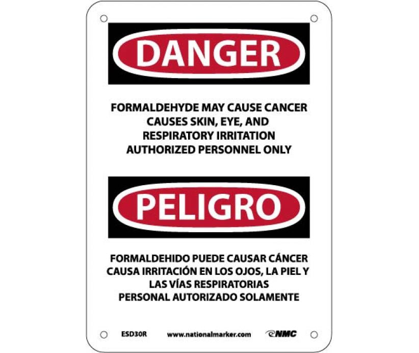 Danger Formaldehyde And Cancer English/Spanish 10