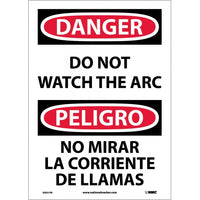 Danger Do Not Watch The Arc English/Spanish 14"x10" Vinyl | ESD31PB