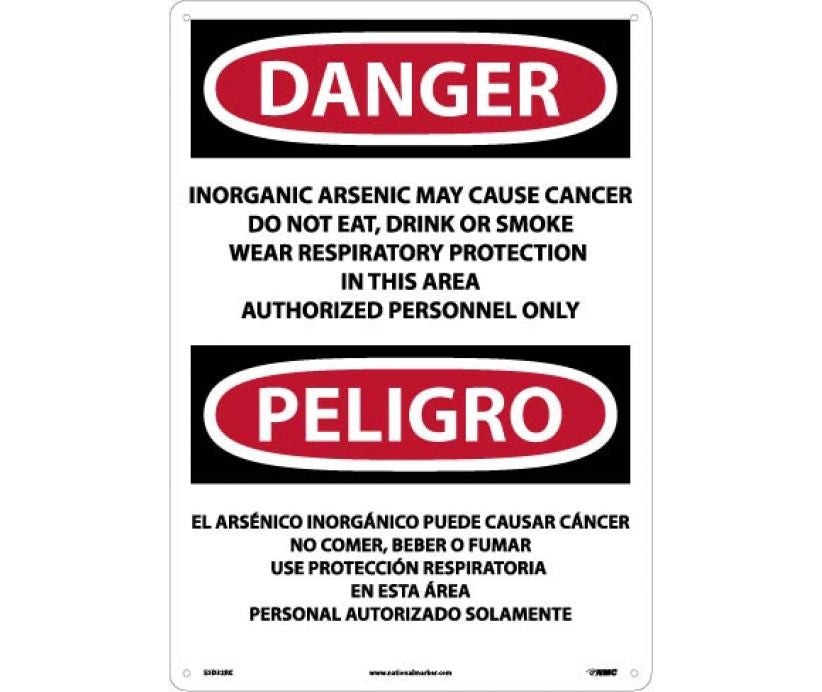 Danger Inorganic Arsenic Cancer Eng/Spanish 20