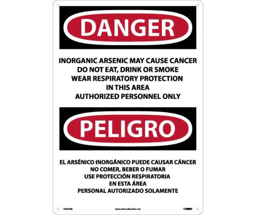 Danger Inorganic Arsenic Cancer Eng/Spanish 20