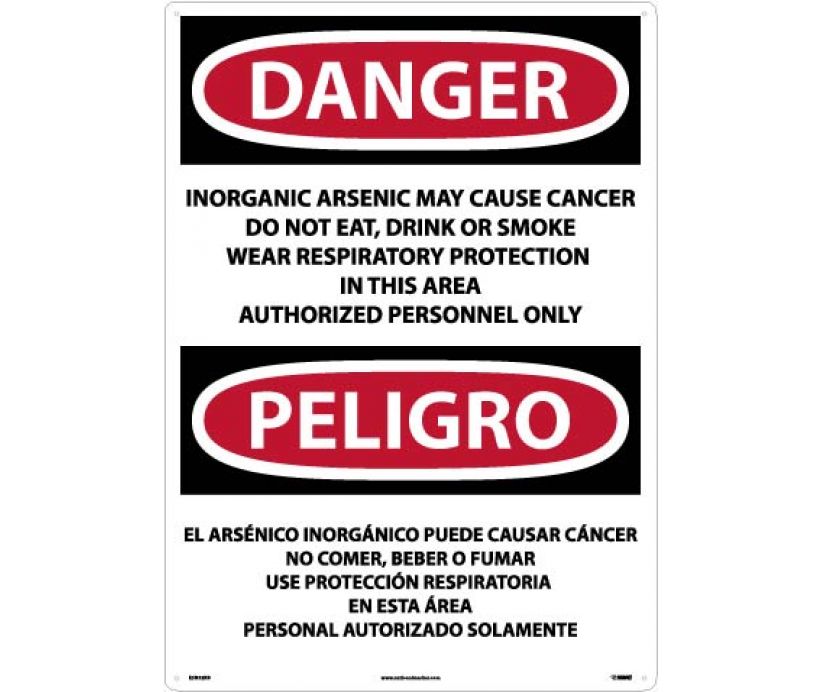 Danger Inorganic Arsenic Cancer Eng/Spanish 28