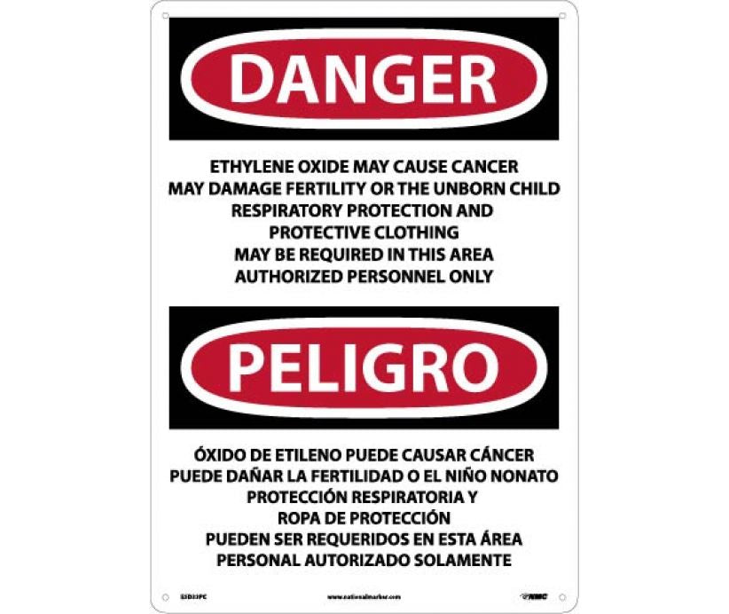 Danger Ethylene Oxide And Cancer Eng/Spanish 20