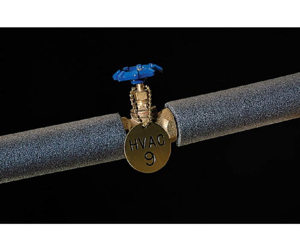 TAGS, 2.0 ROUND, .035 BRASS