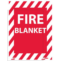 FIRE BLANKET, 12X9, PS VINYL