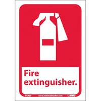 FIRE EXTINGUISHER (W/GRAPHIC), 14X10, PS VINYL