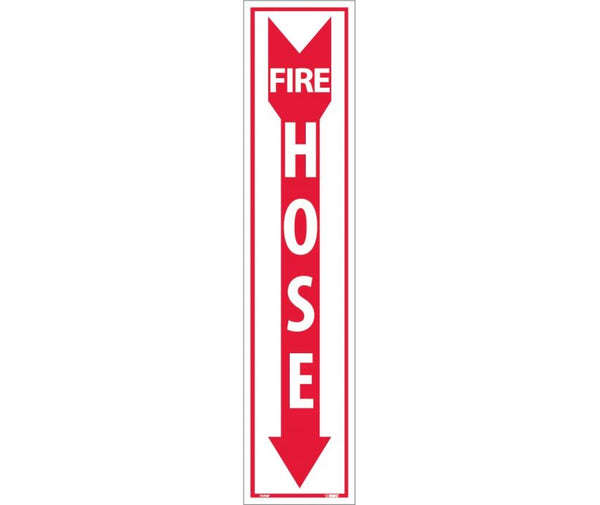 FIRE HOSE, 18X4, RIGID PLASTIC