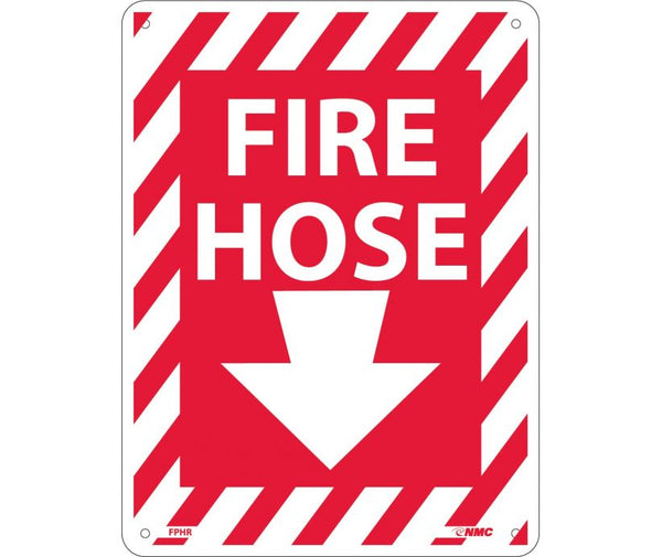 FIRE HOSE, 12X9, RIGID PLASTIC