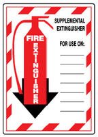 Supplemental Extinguisher For Use On Sign | G-9906
