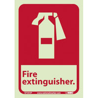 FIRE, FIRE EXTINGUISHER, 10X7, PS VINYLGLOW