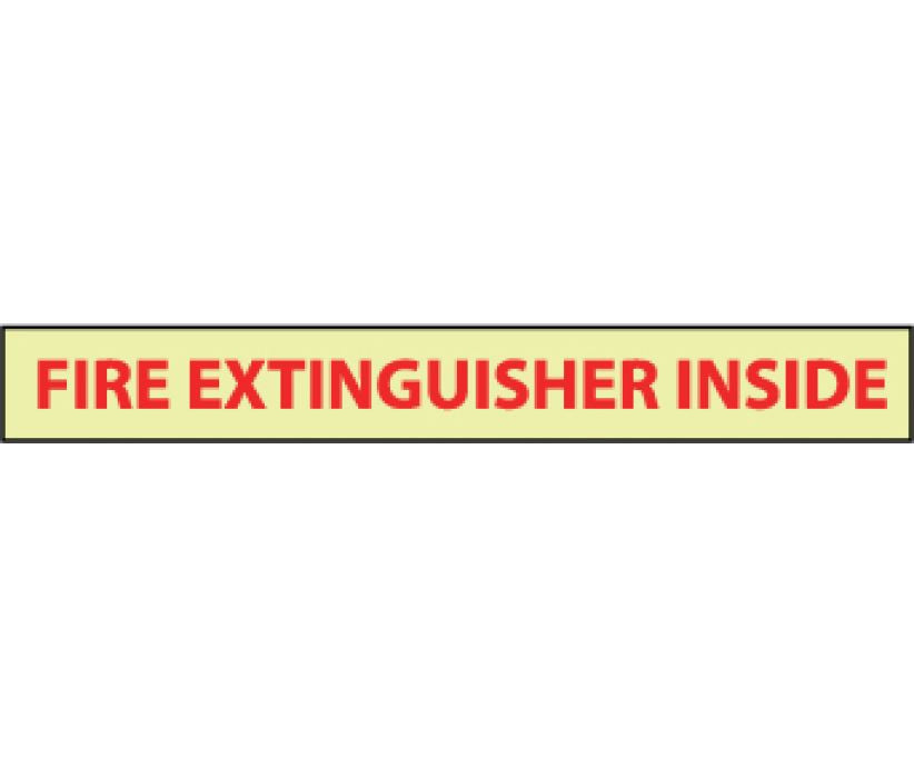 FIRE, FIRE EXTINGUISHER INSIDE, 2X16, PS VINYLGLOW