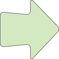 ARROW 3" DIE CUT, PS GLOW