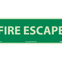 FIRE ESCAPE, 5X14, PS GLOW