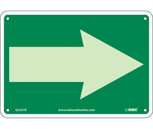 ARROW GRAPHIC, 7X10, PS GLOW