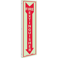 FLANGE, FIRE, FIRE EXTINGUISHER, 18X4, PLASTIC FLANGED