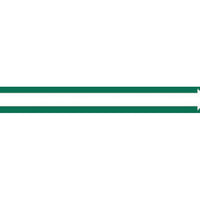 PIPEMARKER, PS VINYL, DIRECTIONAL ARROWS, GREEN, PERF AT 4", 2IN X 18YD RL