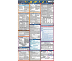 LABOR LAW POSTER, CALIFORNIA (SPANISH), STATE AND FEDERAL